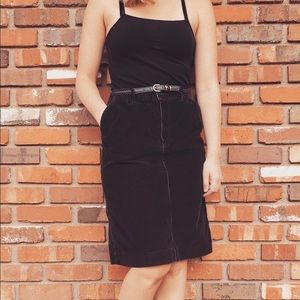 Vintage Eddie Bauer Corduroy Skirt